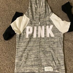 Victoria Secret PINK zip up with hood.